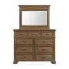 Intercon FG-BR-4991-WCT-C Forge - Mirror - Weathered Chestnut