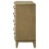 Coaster Fine Furniture 224923 Granada - 8-Drawer Dresser Cabinet - Natural Pine