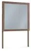 Benchcraft® B622/31/36/58/94/92(2) Benchcraft® B622/31/36/58/94/92(2) Tomtyn - 6 Pc. - Dresser, Mirror, California King Upholstered Bed, 2 Nightstands - Light Brown