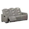 New Classic L3183A-30-LGY New Classic L3183A-30-LGY Breckenridge II - Sofa With Dual Recliner - Light Gray