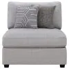 CoasterElevations 551511 Cambria - Upholstered Armless Chair - Gray