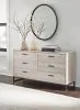 Ashley Furniture EB1864-231 Socalle - Six Drawer Dresser - Vinyl-Wrapped - Light Natural
