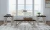 Ashley Furniture T236-13 Dorrinson - Occasional Table Set (Set of 3) - Antique White