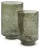 Ashley Furniture A2000623 Clarkton - Candle Holder Set (Set of 2) - Green