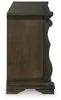 Ashley Furniture D947-80 Maylee - Dining Room Buffet - Dark Brown