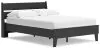 Ashley Furniture EB1865/231/245/156/112 Ashley Furniture EB1865/231/245/156/112 Socalle - 4 Pc. - Dresser, Chest, Full Panel Platform Bed - Black