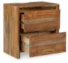 Ashley Furniture B790-92 Dressonni - Two Drawer Night Stand - Brown