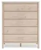 Ashley Furniture B2615-345 Cadmori - Five Drawer Wide Chest - Two-Tone