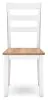 Ashley Furniture D398-01 Ashley Furniture D398-01 Gesthaven - Dining Room Side Chair (Set of 2) - Natural / White