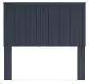 Ashley Furniture EB1528-156 Ashley Furniture EB1528-156 Simmenfort - Full Panel Headboard - Navy Blue