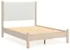 Ashley Furniture B2615B8 Cadmori - Full Upholstered Panel Bed - Two-tone