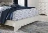 Ashley Furniture B747B2 Blendon - Queen Upholstered Panel Bed - Rustic Brown