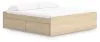 Ashley Furniture EB9632B21 Ashley Furniture EB9632B21 Onita - King Platform Bed With 2 Side Storage - Natural