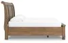 Ashley Furniture PCB779B8 Ashley Furniture PCB779B8 Feddinger - King Storage Sleigh Bed - Medium Brown