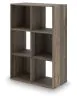 Ashley Furniture EA1104-3X2 Ashley Furniture EA1104-3X2 Shallifer - Six Cube Organizer - Brown