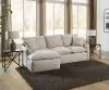 Jackson Furniture Industries 1345/42/75-11 Harper - 2 Piece Sofa Chaise With LSF Chaise - Oyster
