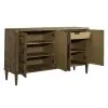 Liberty Furniture 2064-AC6838 Devonshire - 4 Door Accent Cabinet - Driftwood