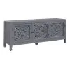Liberty Furniture 2077-AC6526 Marisol - 3 Door Accent TV Stand - Washed Gray