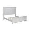 Liberty Furniture 237-BR-QPB Liberty Furniture 237-BR-QPB River Place - Queen Panel Bed - Riverstone White & Tobacco