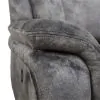 New Classic U456-25P1-SGY Park City - Console Loveseat With Power Footrest - Slate