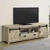 CoasterEssence 736263 Madra - 2-Door Engineered Wood TV Stand - Distressed Pine