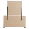 CoasterEveryday 207053M Brantford - 6-Drawer Dresser With Mirror - Coastal White