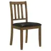 Coaster Fine Furniture 150400 Parkwood - 5 Piece Square Dining Table Set - Honey Brown