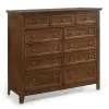 Intercon SM-BR-N8811G-TUS-C Intercon SM-BR-N8811G-TUS-C San Mateo - Gentleman's Chest - Tuscan