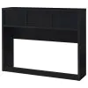 Coaster Fine Furniture 315851Q-SET Westpark - 3 Piece Queen Bedroom Set Bookcase Headboard - Black