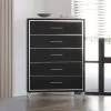 New Classic B1891-070 Ava - 5 Drawer Chest - Ebony