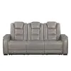 New Classic L3183A-30-LGY New Classic L3183A-30-LGY Breckenridge II - Sofa With Dual Recliner - Light Gray