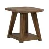 Liberty Furniture 930-OT1021 Liberty Furniture 930-OT1021 Carolina Park - Octagonal End Table - Amber Brown