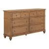 Liberty Furniture 104-BR31 Liberty Furniture 104-BR31 Twin Lakes - 6 Drawer Dresser - Chestnut