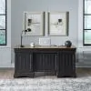 Liberty Furniture 532-HO-JED Meritage - Jr Executive Desk - Aged Charcoal