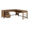 Liberty Furniture 936-HO-LSD Shaker Lakes - L Shaped Desk Set - Harvest Brown