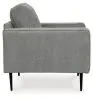 Ashley Furniture 41102/20/14 Hazela - 2 Pc. - Chair, Ottoman - Charcoal