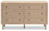 Ashley Furniture B1199-231 Cielden - Six Drawer Dresser - Two-Tone