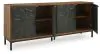 Ashley Furniture A4000649 Dorannby - Accent Cabinet - Black / Brown