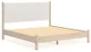 Ashley Furniture B2615B7 Ashley Furniture B2615B7 Cadmori - King Upholstered Panel Bed - Two-tone