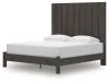 Ashley Furniture PCB3370B8 Fraluna - King Panel Bed - Charcoal