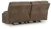 Ashley Furniture PC9180247 Beckley Place - 2 Seat Power Reclining Sofa With Adjustable Headrest - Earth