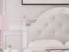 Ashley Furniture PCB1819-187 Kozlani - Full Upholstered Panel Headboard - White