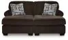 Ashley Furniture PC35603S4 Kimlee - 2-Piece Super Chaise - Chocolate