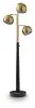 Ashley Furniture L206111 Sorcha - Metal Floor Lamp - Gold Finish / Black