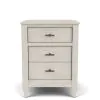 Riverside Furniture 25012 Carmella - Chairside Table - Pebble Oak
