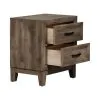 Liberty Furniture 384-BR61 Ridgecrest - 2 Drawer Nightstand - Cobblestone