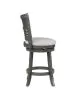 New Classic S1701-CS-GRY Gia - Swivel Counter Stool - Gray