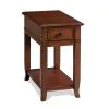 Riverside Furniture 51712 Riverside Furniture 51712 Campbell - Chairside Table - Burnished Cherry