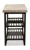 Riverside Furniture 77712 Riverside Furniture 77712 Capri - Chairside Table - Alabaster Travertine