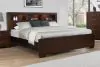 CoasterEssence 200719KW Jessica - California King LED Storage Bookcase Bed - Cappuccino